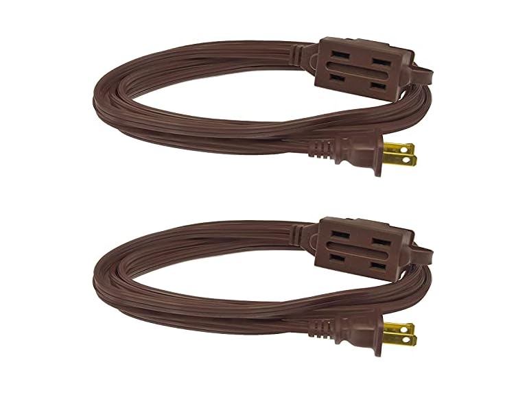 Clear Power 2pk 6ft 16/2, 3 Outlet Indoor Cords - Gallery 6