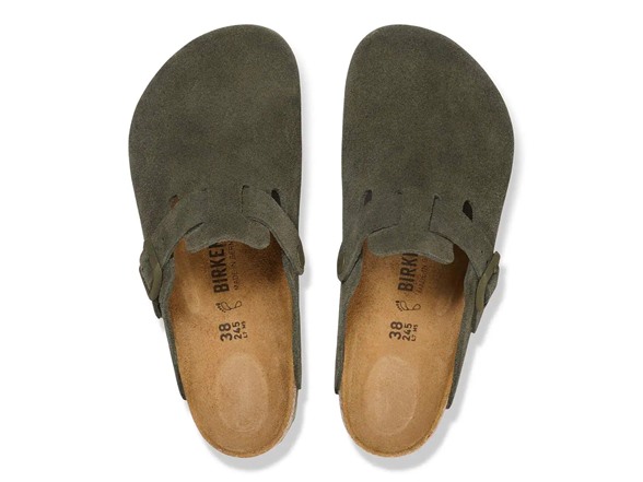 Birkenstock Men's Boston Oiled Leather Thyme (42)