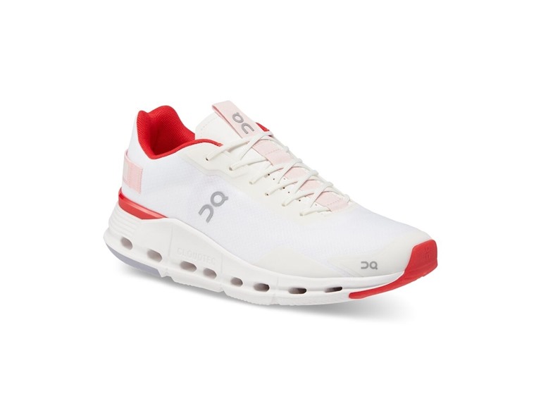 On Running Cloudnova Form Women's Shoes Undyed/Red Size 8