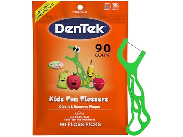 $1.99, Was $2.68, 25% Off! DenTek Fun Flossers Kids Floss Picks 90 Count dealfomo