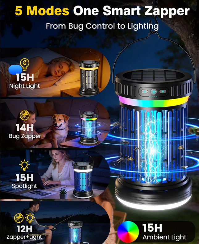 Solar Bug Zapper, 2 Pack - Gallery 5