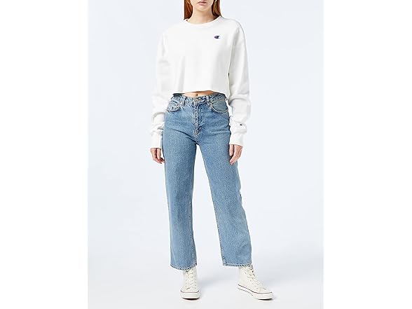 Champion Wmns Sweatshirt White (L)
