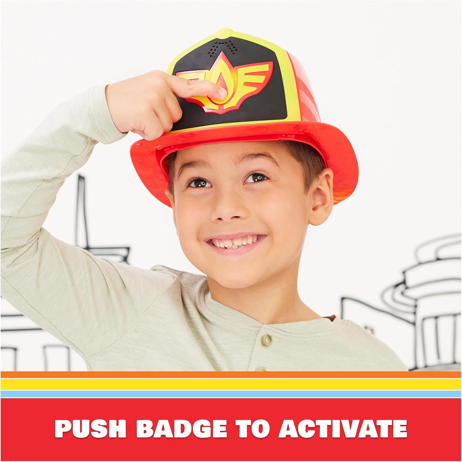 Disney Junior Firebuds, Firefighter Hat - Gallery 11