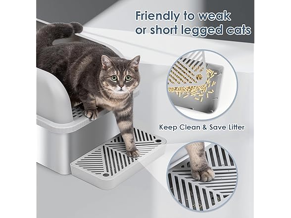 Suzzipaws Stainless Steel Litter Box
