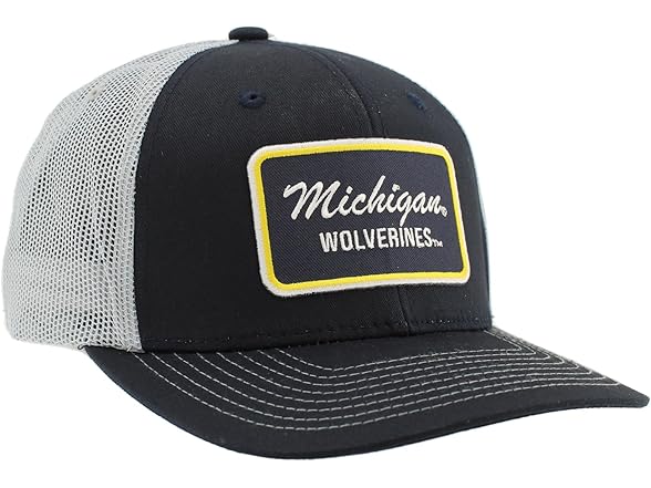 WOLVERINES Trucker Hat Dakota Patch