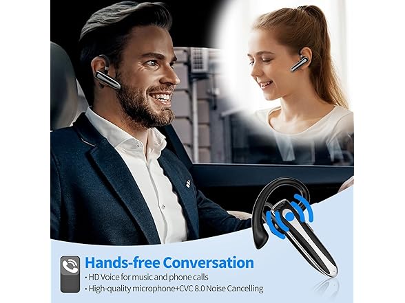 Mosyxe Wireless Headset with Microphone