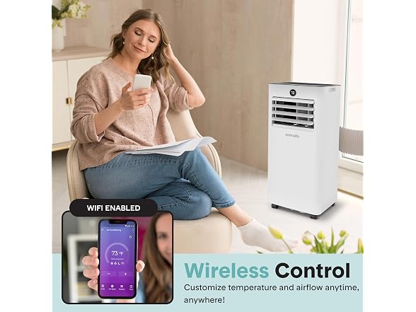 SereneLife 10,000 BTU Portable Air Conditioner