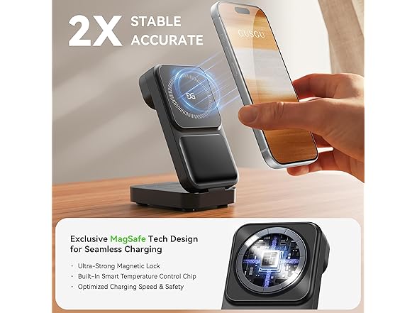 GUSGU 3-in-1 Charging Station - Gallery 3