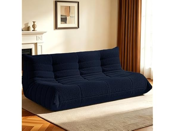 Dark Blue 3-Seater
