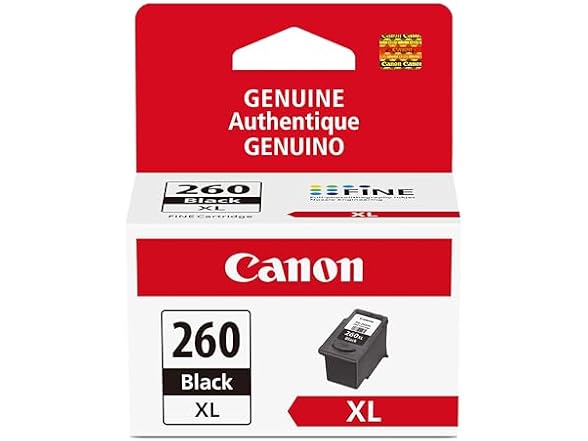 Canon PG-260 XL Genuine Black Ink Cartridge