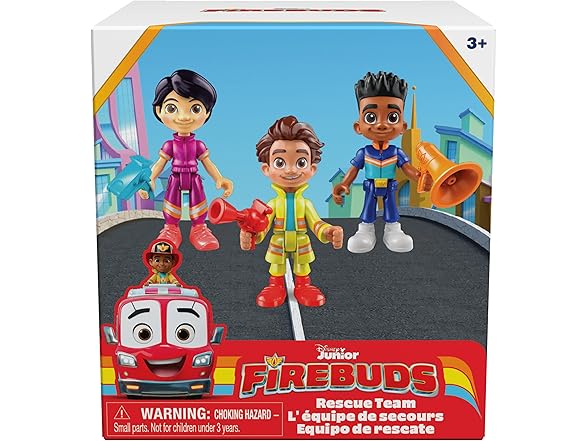 Disney Junior Firebuds Action Figures Gift Pack