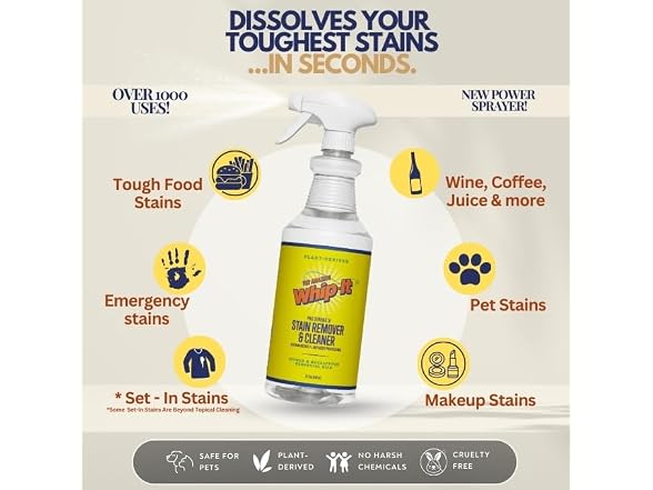 THE AMAZING WHIP-IT Cleaner
