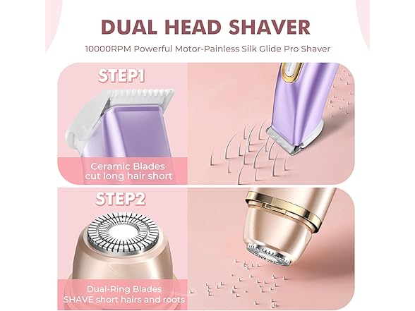PVBKZ 2 in 1 Bikini Trimmer