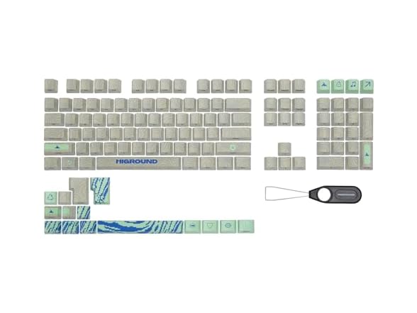 Higround PBT Dye Sub Keycaps for Mechanical Keyboards