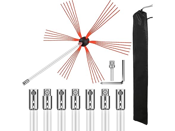 VEVOR Chimney Sweep Kit 26FT