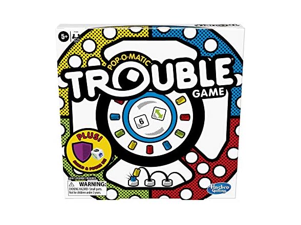 Hasbro Gaming Trouble Board Game