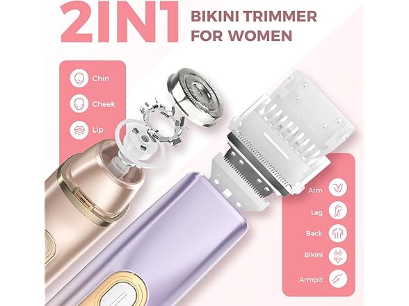 PVBKZ 2 in 1 Bikini Trimmer