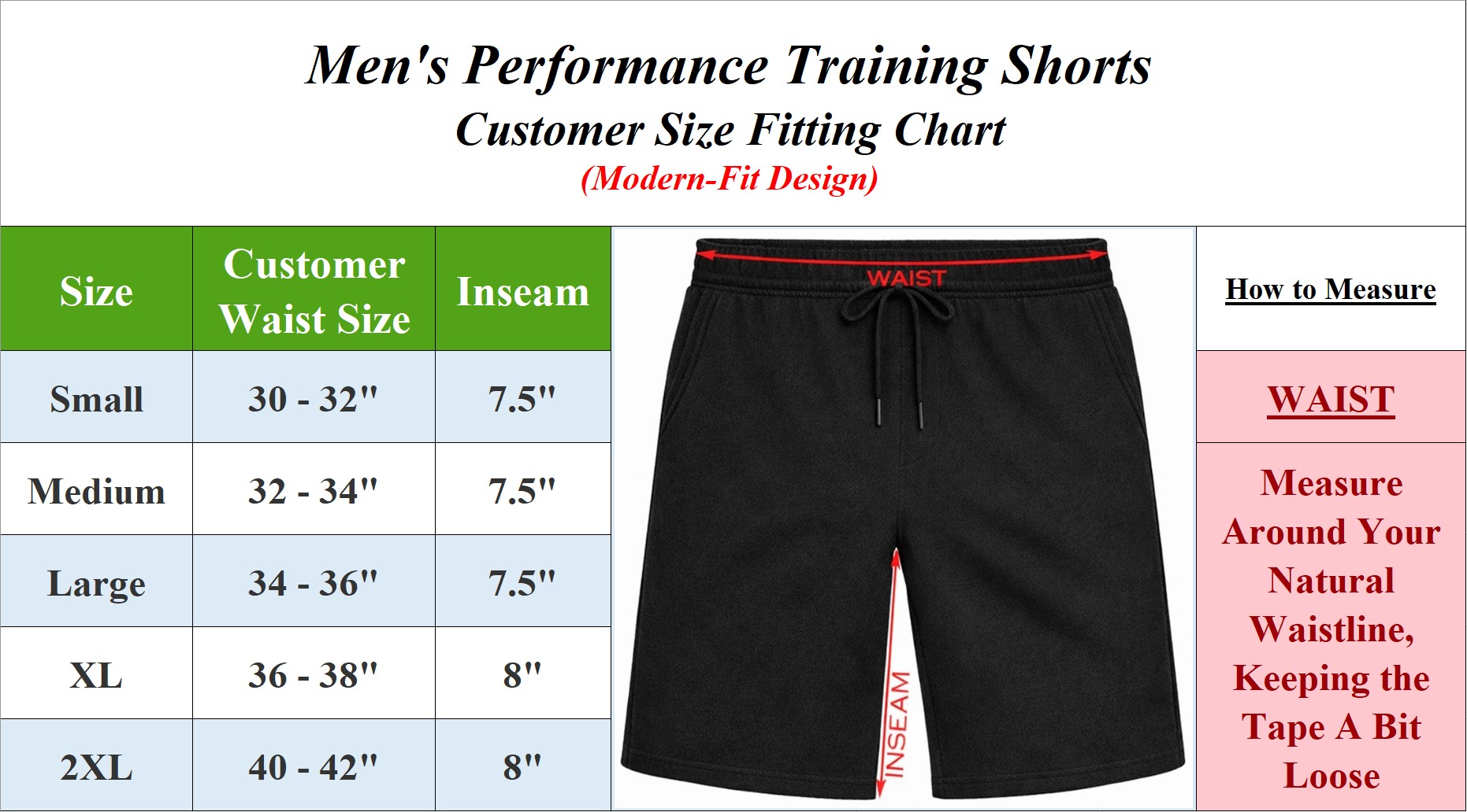 3Pk Mens Performance Training Shorts - Gallery 30