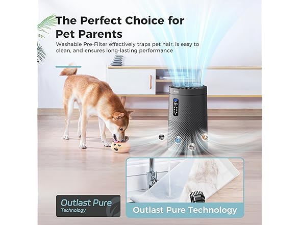 AROEVE Air Purifier for Large Rooms