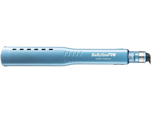 BabylissPRO Nano Titanium Specialty Ionic Hair Straightener 1-1/2"