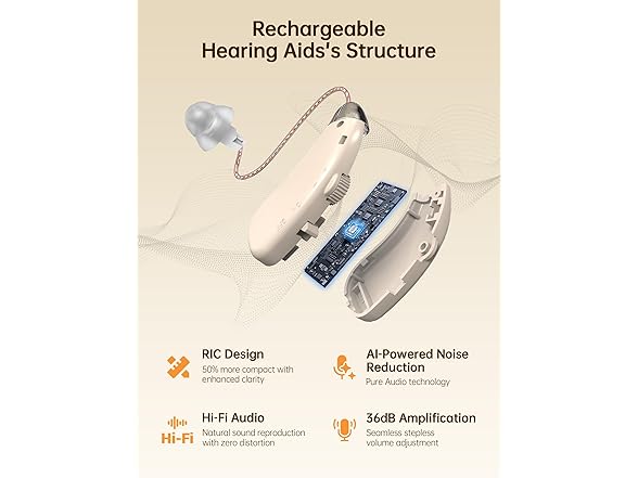Hearing Aids Rechargeable for Seniors