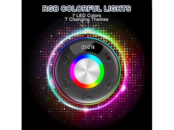 Dbasne 5.4 Bluetooth Shower Speaker