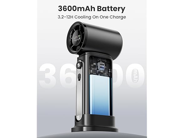 Koonie 19000 RPM High Speed Handheld Fan