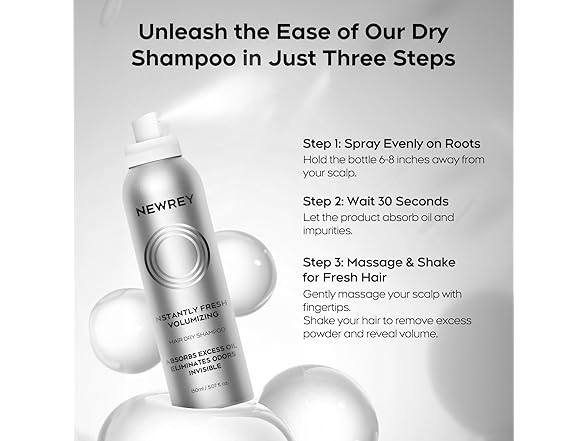 NEWREY BC031625100023 Dry Shampoo Spray