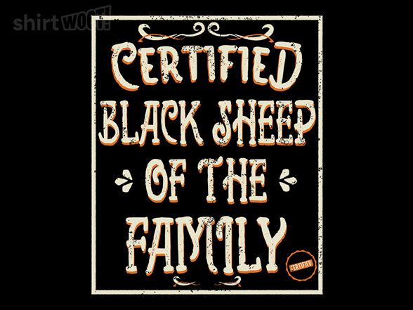 Certified Black Sheep