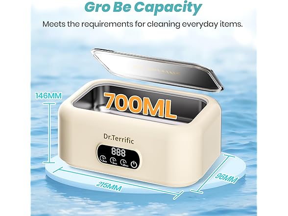 Dr.Terrific Ultrasonic cleaner