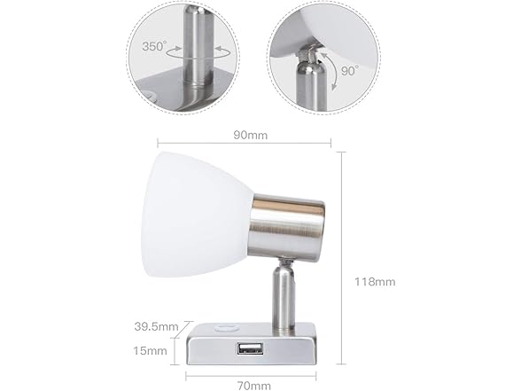 LIGHTEU RV Reading Light LED