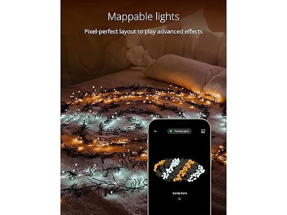 Twinkly Cluster – App-Controlled LED Christmas Lights