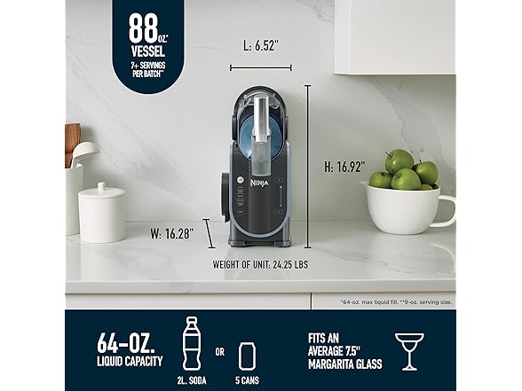 New Ninja SLUSHi with RapidChill Technology, 88 oz
