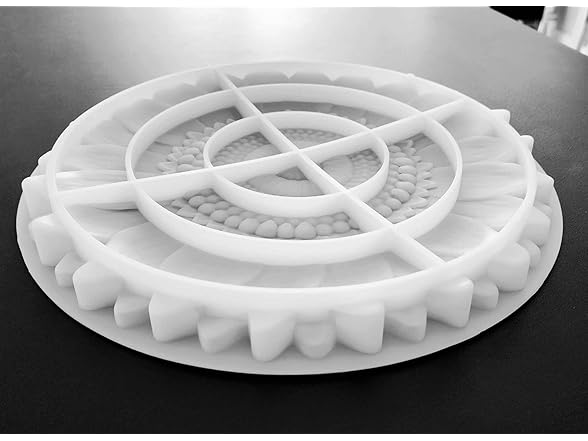 Sunflower Silicone Mold, 35x35x3cm