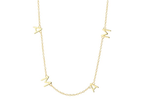 14K Gold Mama Necklace