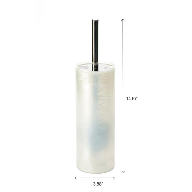 J&V Textiles 7 Pc Resin Bathroom Accessories Set IVORY - Gallery 10
