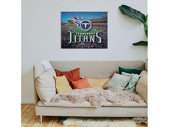 TITANS Canvas Wall Sign