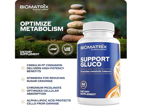 BioMatrix Metabolism Supplement 60ct