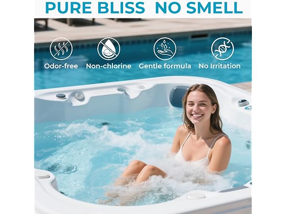 POOLACC Non Chlorine Spa Shock for Hot Tub - Gallery 5