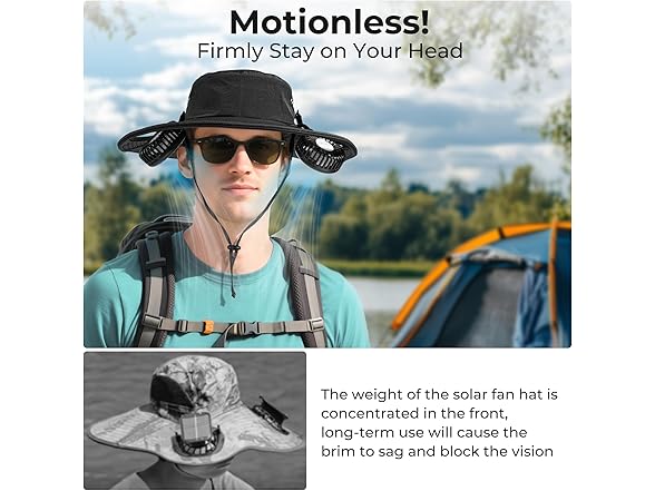 COMLIFE Sun Hat with Fan
