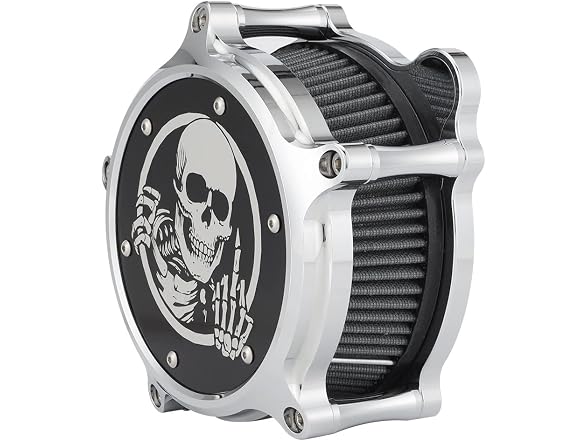 Skull Air Cleaner Kit for Harley Touring Street Glide