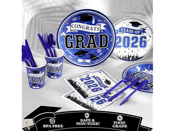 YOTOCK BC3215126082531 Graduation Plates and  - Gallery 2