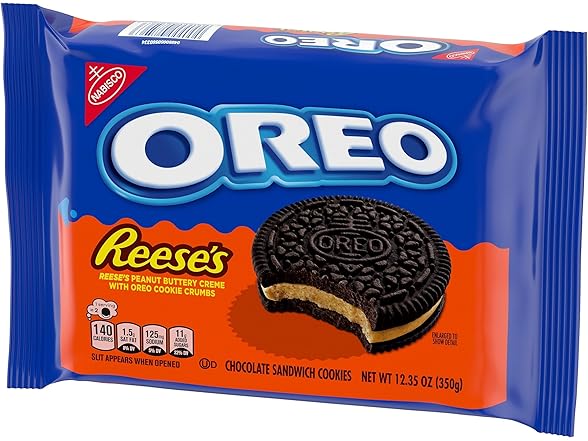 1PK OREO REESE'S Peanut Buttery Creme Chocolate