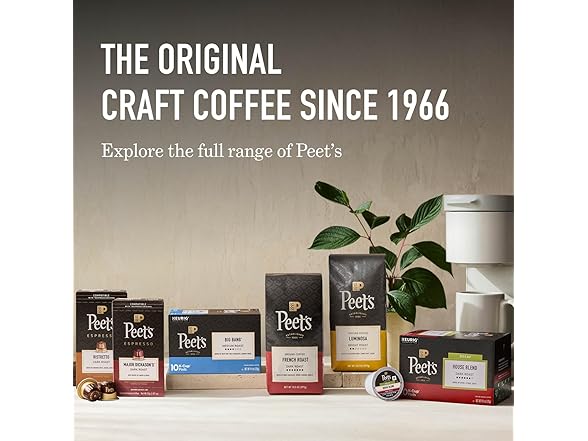 Peet's Coffee, Medium Roast Ground Coffee, 10.5 oz