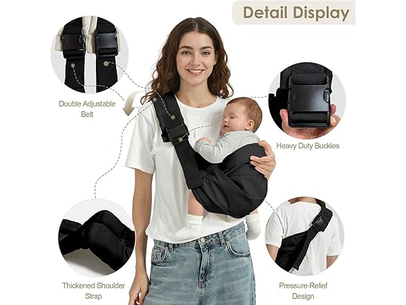 Holaraon Baby Sling Carrier for Toddler