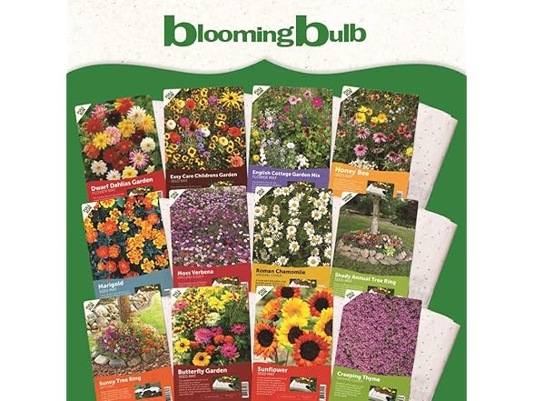 BloomingBulb Butterfly Garden Seed Mat