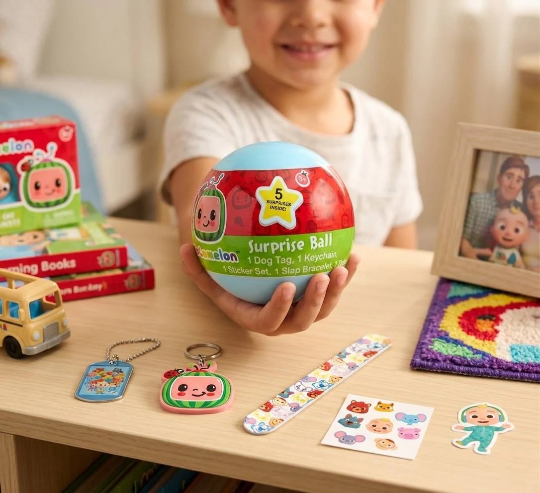 Cocomelon Surprise Ball 6-Pack Toys - Gallery 12