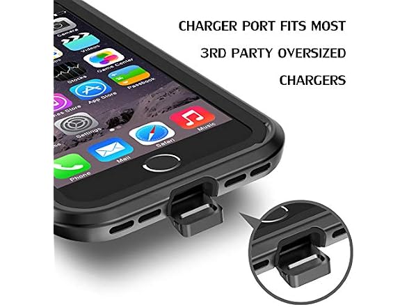 ImpactStrong for iPhone 7/8 Case, Ultra (Black)