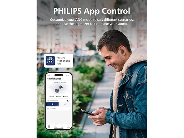 PHILIPS TAT3519 ANC Wireless Earbuds