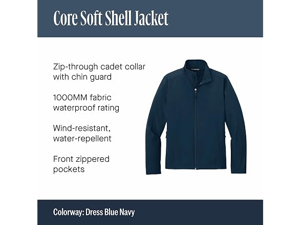 Port Authority Men (S) Core Soft Shell Jacket
